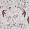 Hand Printed Highwire Wallpaper - Grape - Image 2